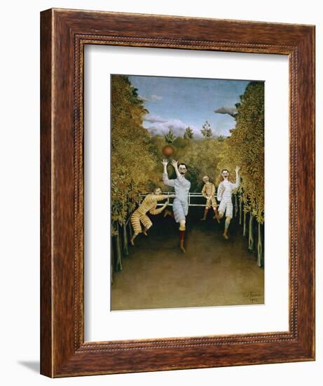 Football Players-Henri Rousseau-Framed Giclee Print