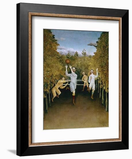 Football Players-Henri Rousseau-Framed Giclee Print