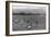 Football Practice-Ansel Adams-Framed Art Print