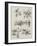 Football Sketches-Amedee Forestier-Framed Giclee Print