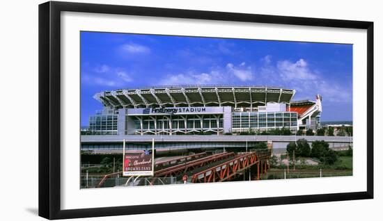 Football Stadium in a City, Firstenergy Stadium, Cleveland, Ohio, USA-null-Framed Photographic Print