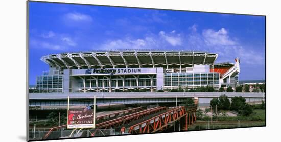 Football Stadium in a City, Firstenergy Stadium, Cleveland, Ohio, USA-null-Mounted Photographic Print