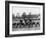 Football Team in Field-Everett Collection-Framed Photographic Print