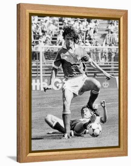 Football World Cup 1982 in Spain : France Team Vs Austria Team, June 28, 1982-null-Framed Stretched Canvas