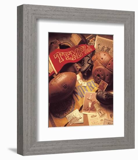 Football-Michael Harrison-Framed Giclee Print