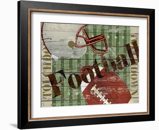 Football-Karen Williams-Framed Giclee Print