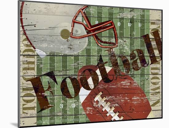 Football-Karen Williams-Mounted Giclee Print