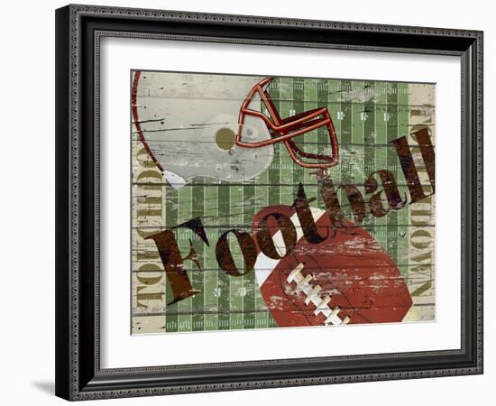 Football-Karen Williams-Framed Giclee Print