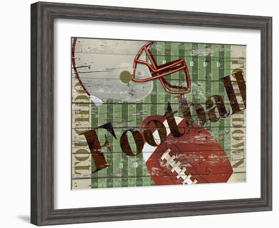 Football-Karen Williams-Framed Premium Giclee Print