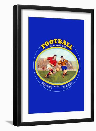 Football-null-Framed Art Print