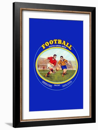 Football-null-Framed Art Print