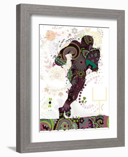 Football-Teofilo Olivieri-Framed Giclee Print