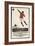 Footballer Leaps for the Ball on a Poster for a Norwegian Sports Calendar-null-Framed Premium Photographic Print