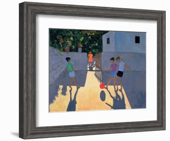 Footballers, Kos, 1993-Andrew Macara-Framed Giclee Print