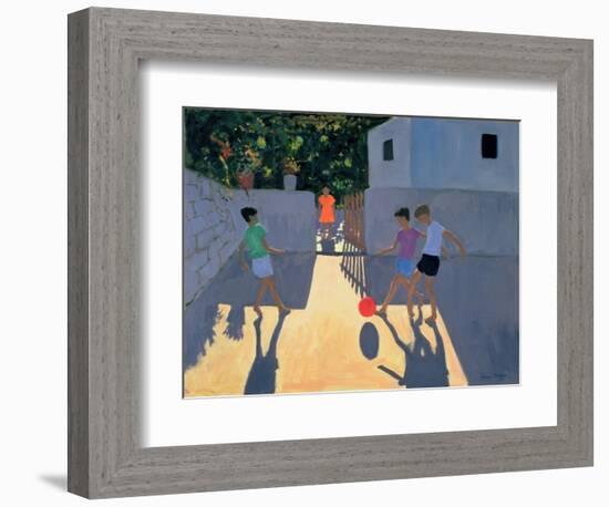 Footballers, Kos, 1993-Andrew Macara-Framed Giclee Print