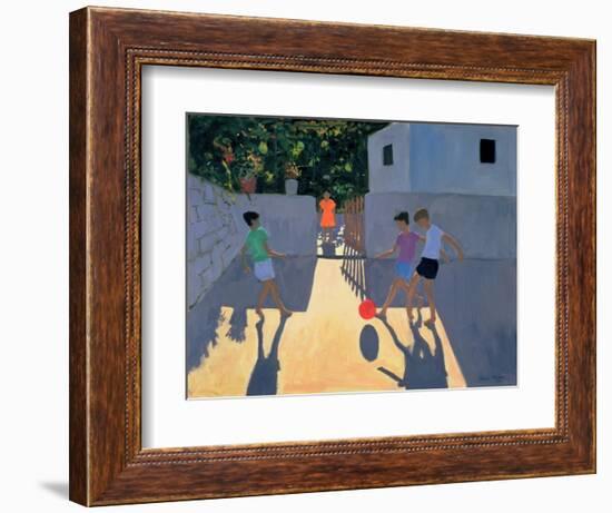 Footballers, Kos, 1993-Andrew Macara-Framed Giclee Print