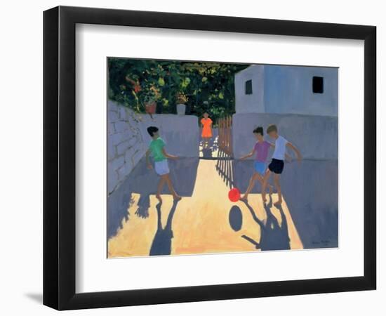 Footballers, Kos, 1993-Andrew Macara-Framed Giclee Print