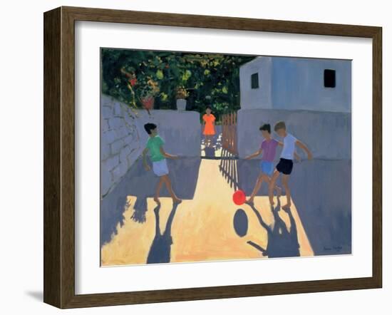 Footballers, Kos, 1993-Andrew Macara-Framed Giclee Print