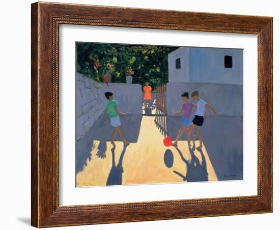 Footballers, Kos, 1993-Andrew Macara-Framed Giclee Print