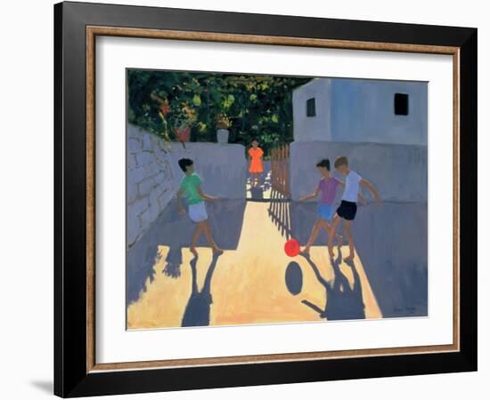 Footballers, Kos, 1993-Andrew Macara-Framed Giclee Print