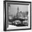 Footbridge in Snowy Central Park-null-Framed Photographic Print