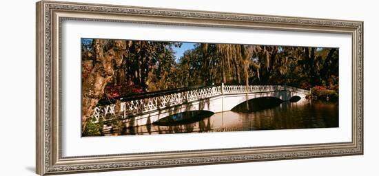 Footbridge over Swamp, Magnolia Plantation and Gardens, Charleston, South Carolina, USA-null-Framed Photographic Print