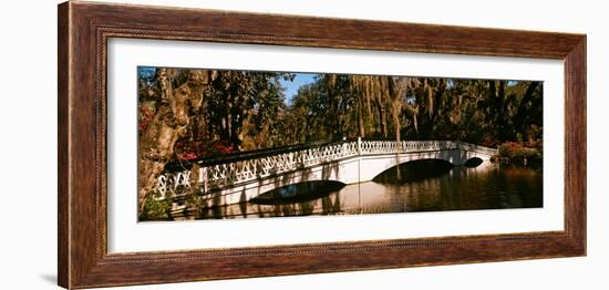 Footbridge over Swamp, Magnolia Plantation and Gardens, Charleston, South Carolina, USA-null-Framed Photographic Print