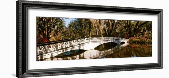 Footbridge over Swamp, Magnolia Plantation and Gardens, Charleston, South Carolina, USA-null-Framed Photographic Print