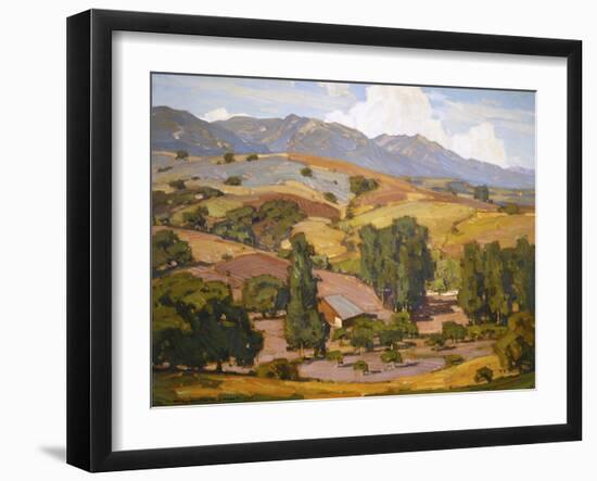 Foothill Ranch-William Wendt-Framed Art Print