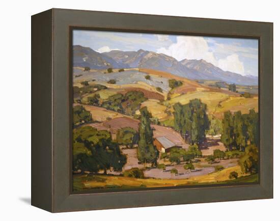 Foothill Ranch-William Wendt-Framed Stretched Canvas