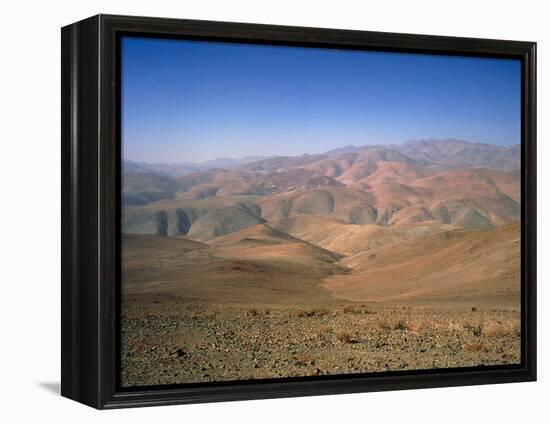 Foothills of the Andes, Atacama Desert, N.Chile-David Parker-Framed Premier Image Canvas