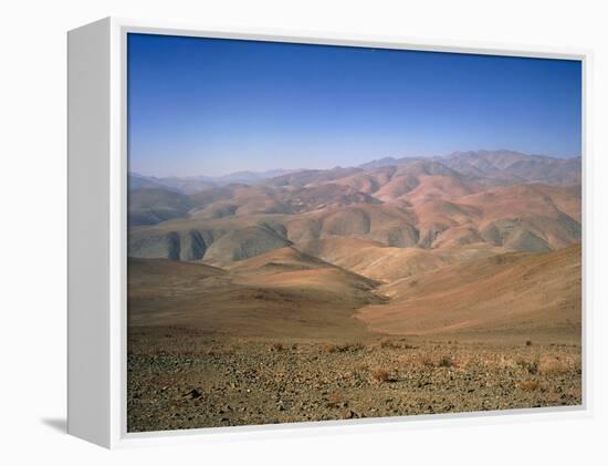 Foothills of the Andes, Atacama Desert, N.Chile-David Parker-Framed Premier Image Canvas