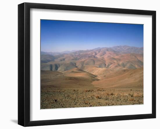 Foothills of the Andes, Atacama Desert, N.Chile-David Parker-Framed Photographic Print