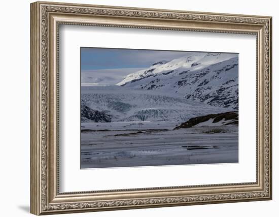 Foothills of Vatnajokullgletschers in Iceland-Niki Haselwanter-Framed Photographic Print