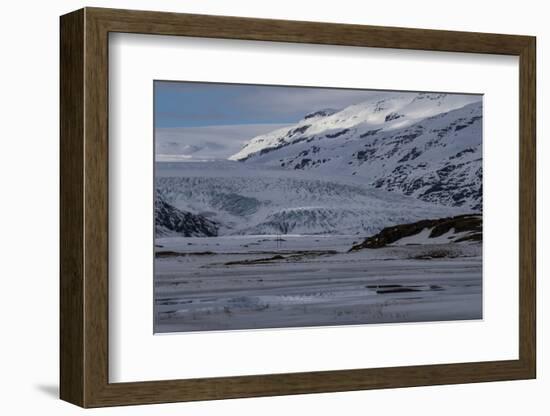 Foothills of Vatnajokullgletschers in Iceland-Niki Haselwanter-Framed Photographic Print