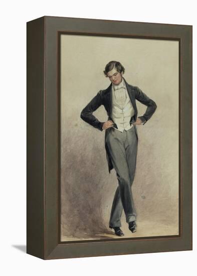 Footman-William Henry Hunt-Framed Premier Image Canvas