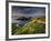 Footpath Along the Rumps, Pentire Point, Near Polzeath, Cornwall, UK-Ross Hoddinott-Framed Photographic Print