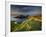 Footpath Along the Rumps, Pentire Point, Near Polzeath, Cornwall, UK-Ross Hoddinott-Framed Photographic Print