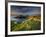 Footpath Along the Rumps, Pentire Point, Near Polzeath, Cornwall, UK-Ross Hoddinott-Framed Photographic Print