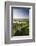 Footpath and style through fields, Raddon Hill, Mid Devon, England. Summer (July) 2009-Adam Burton-Framed Photographic Print