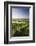 Footpath and style through fields, Raddon Hill, Mid Devon, England. Summer (July) 2009-Adam Burton-Framed Photographic Print