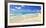 Footprints on the beach, Cancun, Mexico-Panoramic Images-Framed Photographic Print