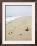 Footprints on Tranquil Beach-null-Framed Art Print