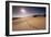 Footprints Over Sand Dunes-Jeremy Walker-Framed Photographic Print