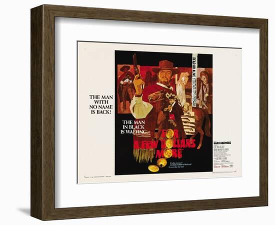 For a Few Dollars More, 1966-null-Framed Art Print