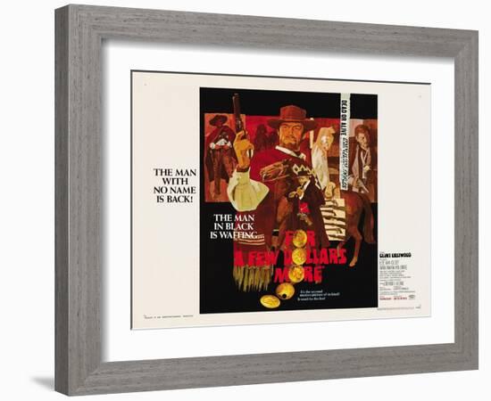 For a Few Dollars More, 1966-null-Framed Art Print