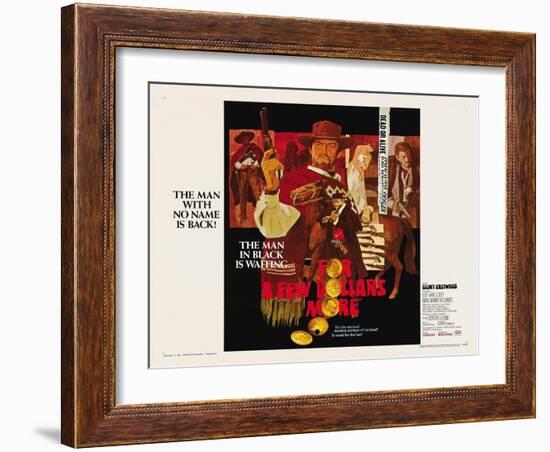 For a Few Dollars More, 1966-null-Framed Art Print