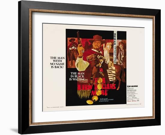 For a Few Dollars More, 1966-null-Framed Art Print