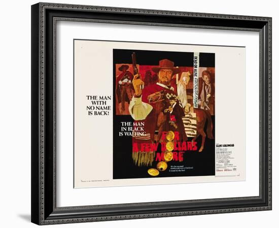 For a Few Dollars More, 1966-null-Framed Art Print