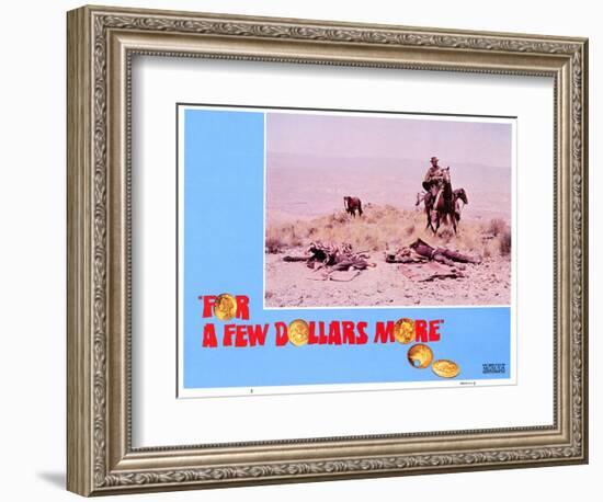 For a Few Dollars More, 1966-null-Framed Premium Giclee Print